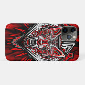 Wolf Haida Tribale Totem Ontwerp Case-Mate iPhone Case (Achterkant (horizontaal))