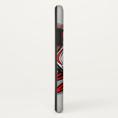 Wolf Haida Tribale Totem Ontwerp Case-Mate iPhone Case (Achterkant/rechts)