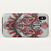 Wolf Haida Tribale Totem Ontwerp Case-Mate iPhone Case (Achterkant (horizontaal))