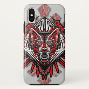 Wolf Haida Tribale Totem Ontwerp Case-Mate iPhone Case