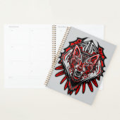 Wolf Haida Tribale Totem Ontwerp Planner (Display)