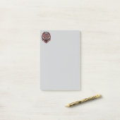 Wolf Haida Tribale Totem Ontwerp Post-it® Notes (Op bureau)