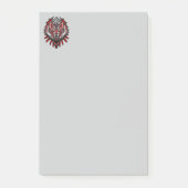 Wolf Haida Tribale Totem Ontwerp Post-it® Notes (Voorkant)