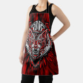 Wolf Haida Tribale Totem Ontwerp Schort (Insitu)