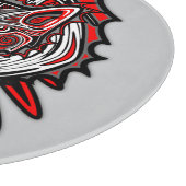 Wolf Haida Tribale Totem Ontwerp Snijplank (Hoek)