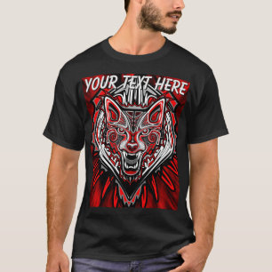 Wolf Haida Tribale Totem Ontwerp T-shirt