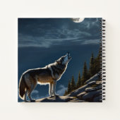 Wolf Hardcover Notitieboek (Achterkant)