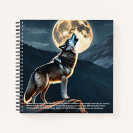Wolf Hardcover Notitieboek