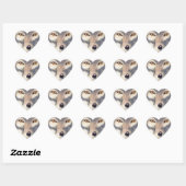 Wolf Hart Sticker (Vel)