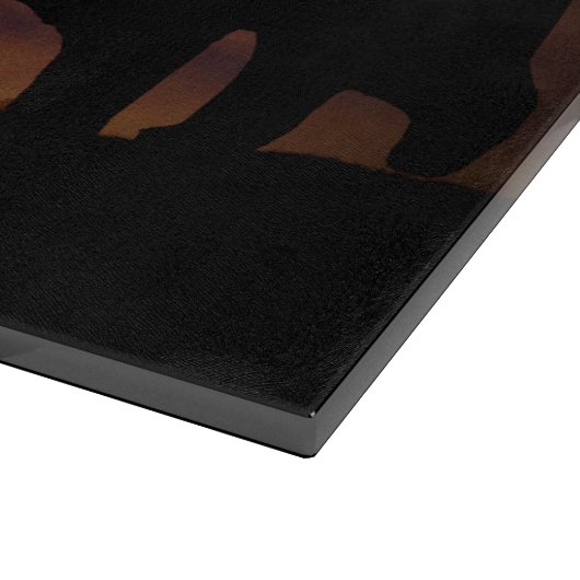 Wolf Hawk en Beer Cutting Board Snijplank (Hoek)