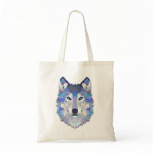 Wolf Head Canvas tas
