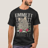 Wolf Head - Emmett Naam T-shirt (Voorkant)