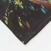 Wolf Head Fleece Blanket (Hoek)