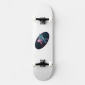 Wolf Head Galaxy Persoonlijk Skateboard (Voorkant)