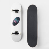 Wolf Head Galaxy Persoonlijk Skateboard (Voorkant)