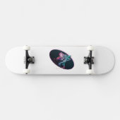 Wolf Head Galaxy Persoonlijk Skateboard (Horizontaal)