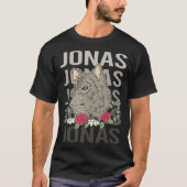 Wolf Head - Jonas Naam T-shirt (Voorkant)