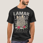 Wolf Head - Lamar naam T-shirt (Voorkant)