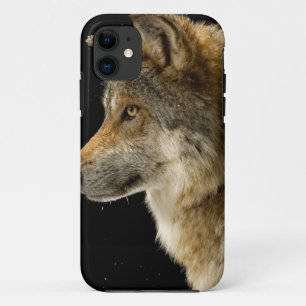 Wolf Head Side Uitzicht Case-Mate iPhone Case