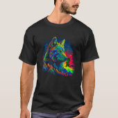 Wolf Head T Shirt (Voorkant)