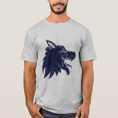 Wolf Head Tattoo T-shirt (Voorkant)