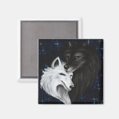 Wolf Heart Magnet - Original (Voorkant / Achterkant)