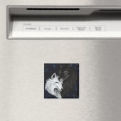 Wolf Heart Magnet - Original (Insitu (Vaatwasser))