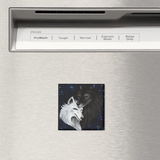 Wolf Heart Magnet - Original (Insitu (Vaatwasser))