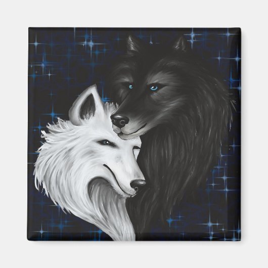 Wolf Heart Magnet - Original (Voorkant)