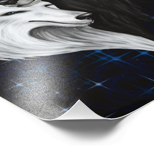 Wolf Heart Print Foto Afdruk (Hoek)