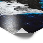 Wolf Heart Print - Valentijnse editie Foto Afdruk (Hoek)