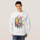Wolf Herfst Vreugde T-shirt (Voorkant volledig)