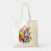 Wolf Herfst Vreugde Tote Bag (Achterkant)