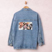 Wolf Herfst zonsondergang Denim Jacket (Hangar)