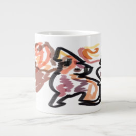 Wolf Herfst zonsondergang Grote Koffiekop
