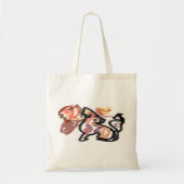 Wolf Herfst zonsondergang Tote Bag (Voorkant)