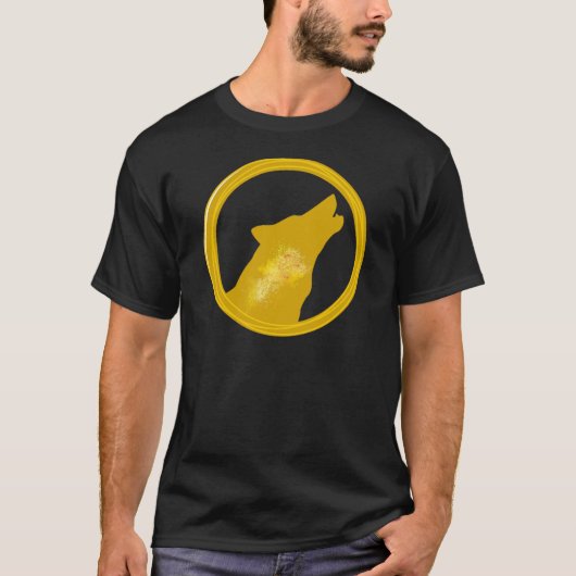 WOLF het GOLDIE T-SHIRT (Voorkant)