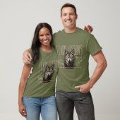 Wolf: Het leven leert lessen T-shirt (Unisex)