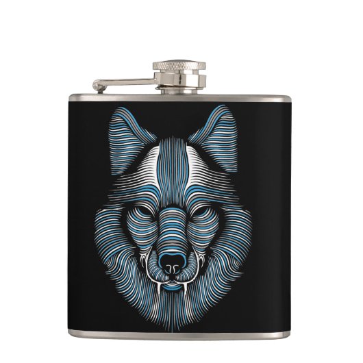 Wolf Heupfles (Voorkant)