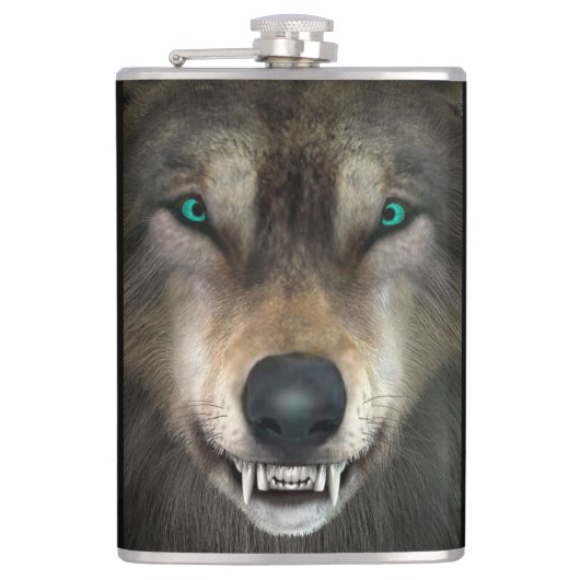 Wolf Heupfles (Voorkant)