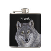 Wolf Heupfles (Voorkant)