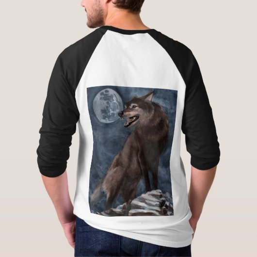 Wolf hoodies (Achterkant)