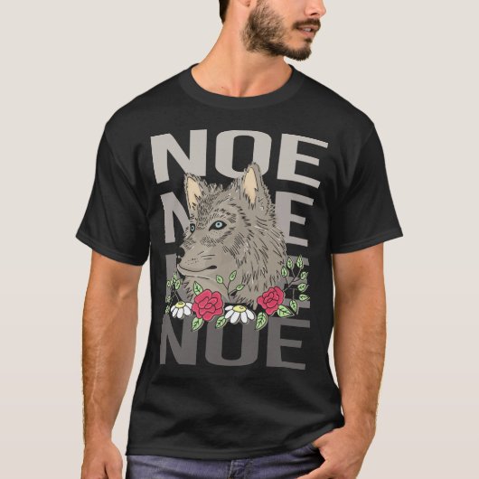 Wolf Hoofd - Geen Naam T-shirt (Voorkant)