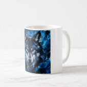 Wolf hoofd koffiemok (Voorkant rechts)