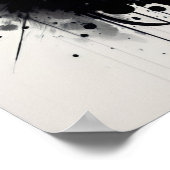 Wolf hoofd tekening poster (Hoek)