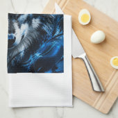 Wolf hoofd theedoek (Quarter Fold)