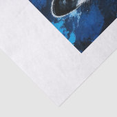 Wolf hoofd tissuepapier (Detail)