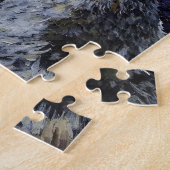 WOLF HOWL EN WINTER MOON PUZZZLE LEGPUZZEL (Zijkant)