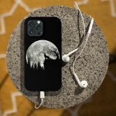 Wolf Howl op Berg Halloween Maan Case-Mate iPhone Case