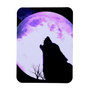 Wolf Howl Premium magneet